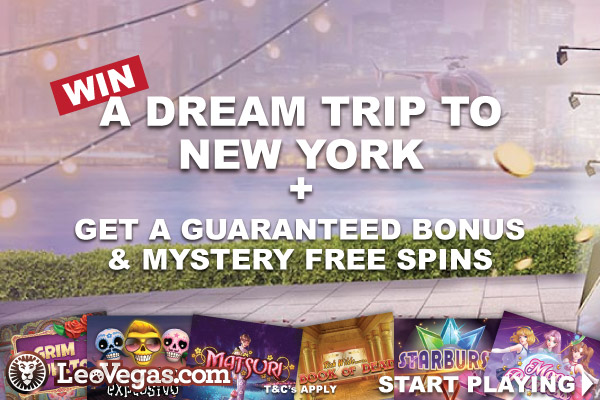 Win A Tip To NYC In LeoVegas Casino Summer Thrills