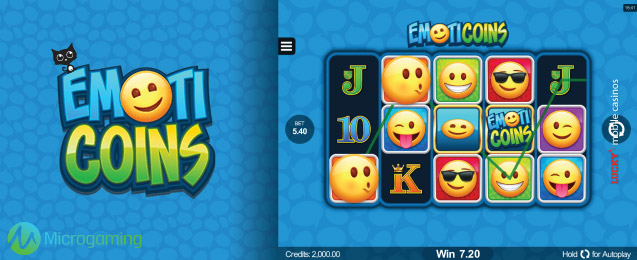 Microgaming EmotiCoins iPad Slot