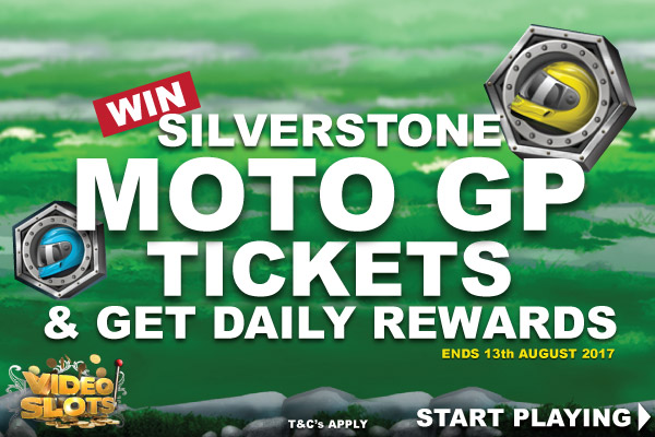 Win Tickets To UK Moto GP & Get Daily Rewards