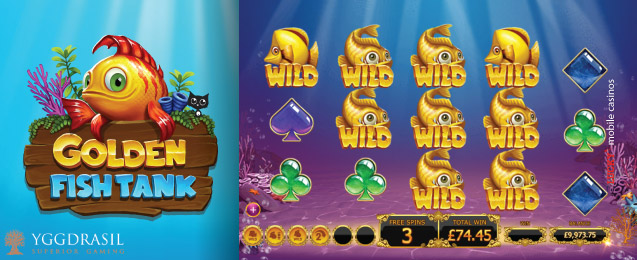 Yggdrasil Golden Fish Tank Slot Machine Free Spins