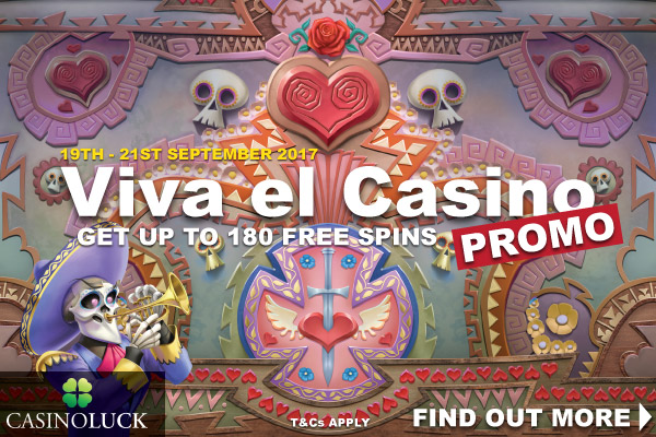 Get Your Casinoluck Free Spins Bonuses This Week