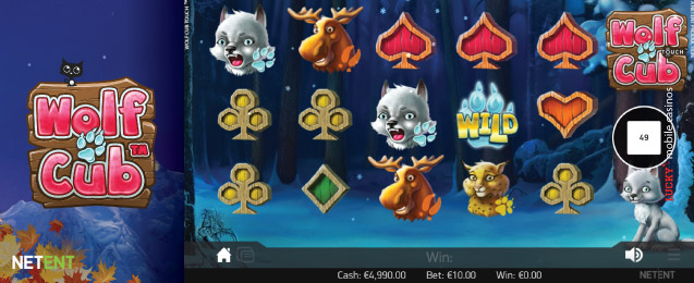 Play NetEnt Wolf Cub Slot Machine Online Or Mobile