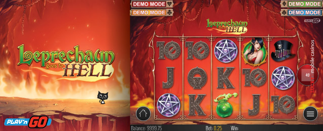 Play'n GO Leprechaun Goes To Hell Slot Machine