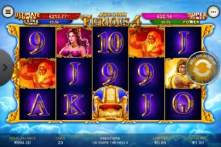 Playtech Age Of The Gods Furious 4 Slot Machine