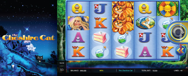 WMS The Cheshire Cat Slot Machine