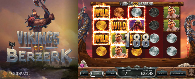 Vikings Go Berzerk Mobile Slot Machine