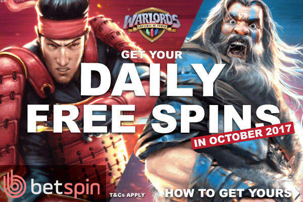 Get Your Betspin Casino Free Spins Every Day In October