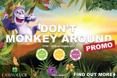 Get Your Casinoluck Casino Free Spins On Monkey Slots