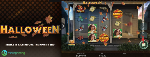 Microgaming Halloween Mobile Slot Machine