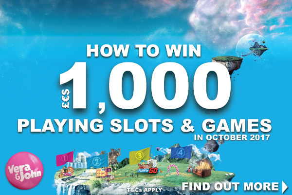 Win Money Playing Slots & Games In The Latest Vera John Casino Promotion