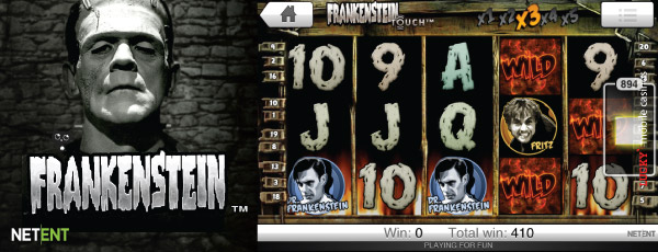 NetEnt Frankenstein Mobile Slot Machine