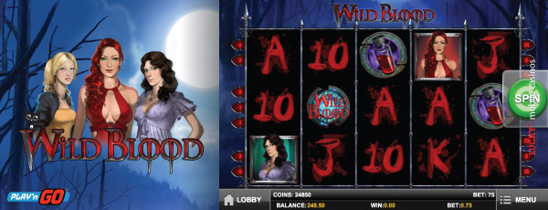 Play'n GO Wild Blood Slot Machine