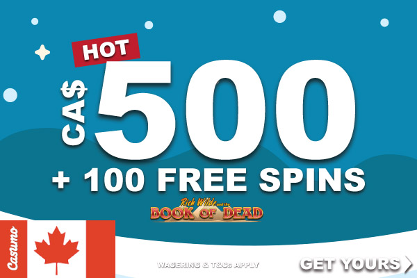 From Canada? Get Up To CA$500 Plus 100 Free Spins On Your First Deposit
