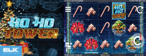 Elk Studios Ho Ho Tower Mobile Slot Machine