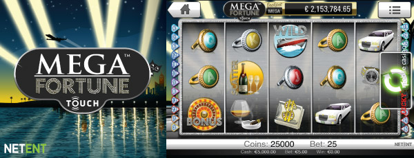 NetEnt Mega Fortune Mobile Slot Machine