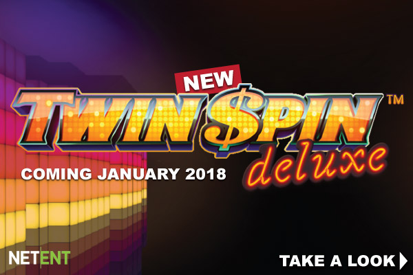 New NetEnt Twin Spin Deluxe Slot Machine Coming January 2018