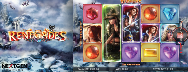 NextGen Renegades Slot Machine On Mobile