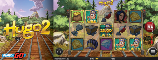 Hugo 2 Mobile Slot Machine