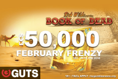 Latest Guts Mobile Casino Promotion - Play To Win Cash Prizes