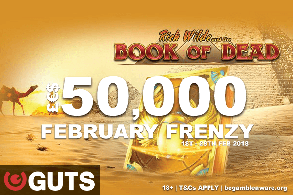 Latest Guts Mobile Casino Promotion - Play To Win Cash Prizes