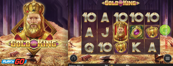 Play'n GO Gold King Slot Machine