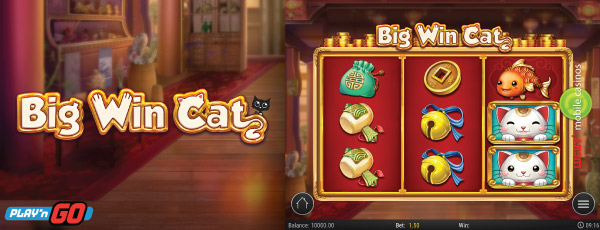 Play'n GO Big Win Cat Slot Machine