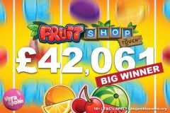 NetEnt Fruit Shop Slot Big Win At Vera&John Casino