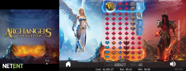 NetEnt Archangels Salvation Mobile Slot Machine