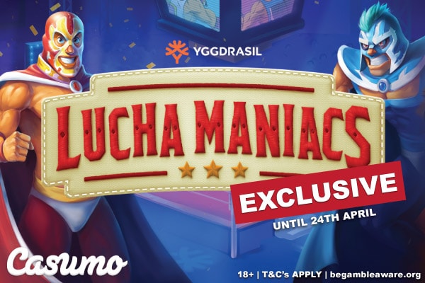 Play The New Yggdrasil Lucha Maniacs Slot Exclusively At Casumo