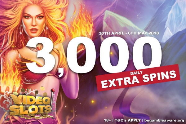 Win Yourself Daily Extra Spins At Videoslots Casino