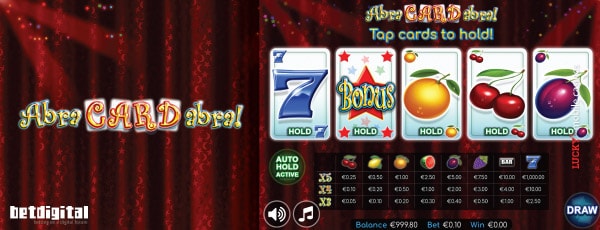 BetDigital AbraCARDAbra Slot Card Game