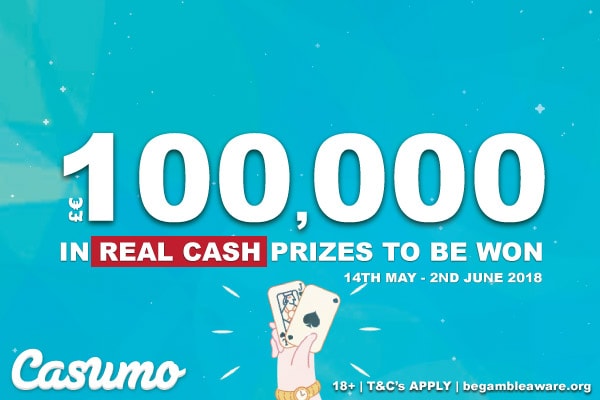 Win Real Money In The Casumo Casino 100k Summer Vibe Promotion