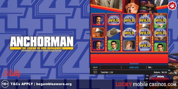 Bally Anchorman Slot Machine