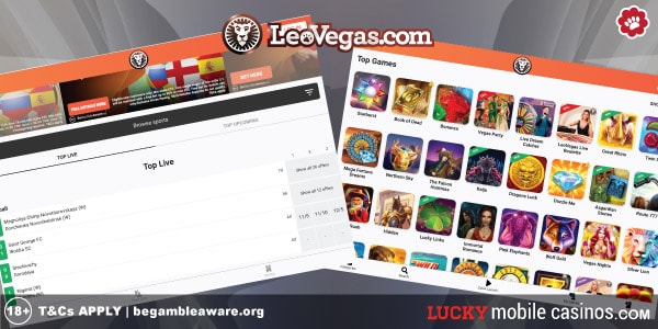 LeoVegas Sports and Casino Sites