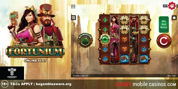 Stormcraft Studios Fortunium Slot Machine