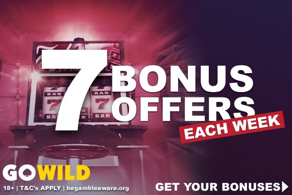 Get A New Go Wild Casino Bonuses Every Day Of The Week