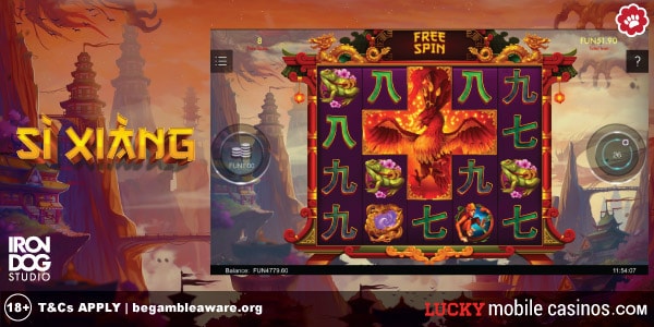 Iron Dog Studio Si Xiang Slot Game With Free Spins