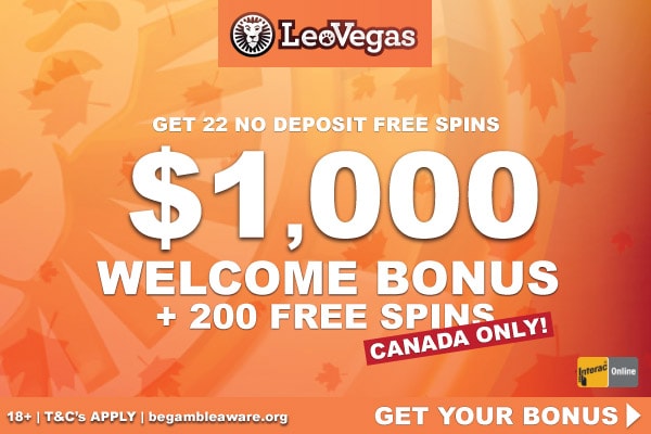 Get Your LeoVegas Canada Bonus With Free Spins On Sign Up