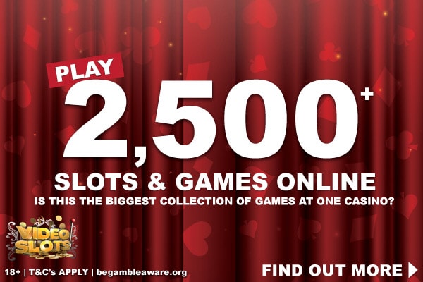 Videoslots Games Collection Surpasses 2,500