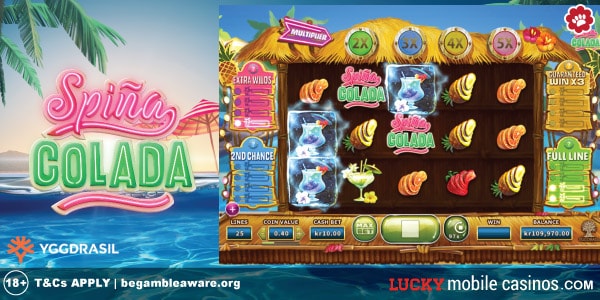 Yggdrasil Spina Colada Mobile Slot Machine