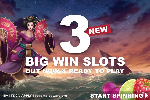 New Big Wins Slots Out Now To Play August 2018