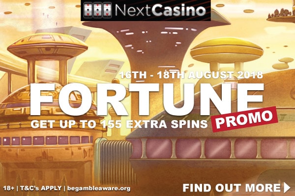 Get Extra Spins In NextCasino Fortune Promo 2018