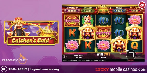 Pragmatic Play Caishen's Gold Slot Game