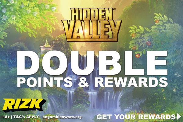 Get Your Double Points On Hidden Valley Slot At Rizk