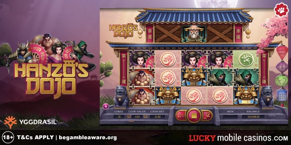 Yggdrasil Hanzos Dojo Mobile Slot Machine