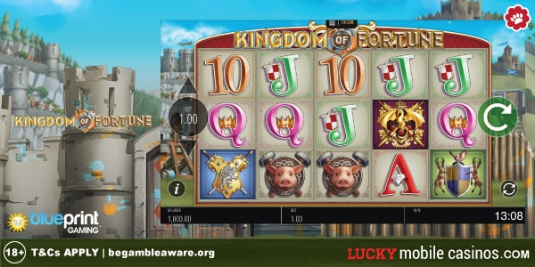 Blueprint Gaming Kingdom of Fortune Mobile Slot