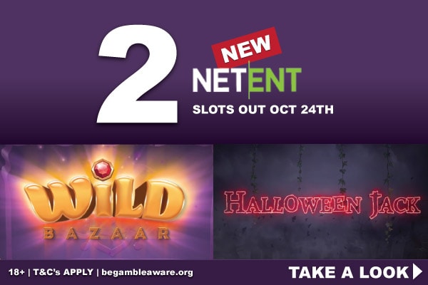 New NetEnt Slots Releases Out October 2018
