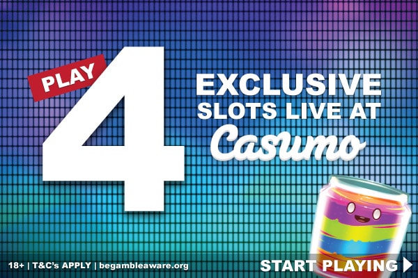 Play 4 New Exclusive Slot Games At Casumo