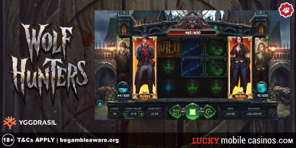 Wolf Hunters Slot Bonus Reels