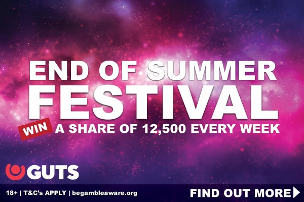 Win Cash Prizes In Guts Casino End of Summer Festival